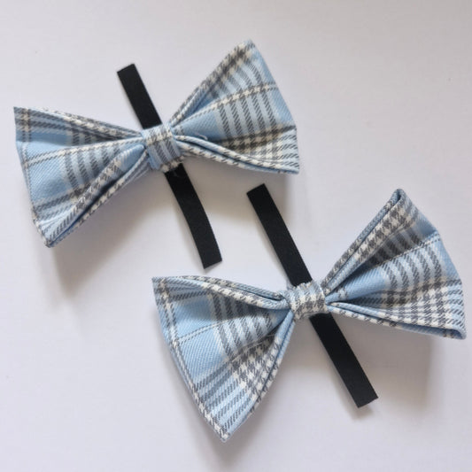 Check Me Out Blue Bow Tie