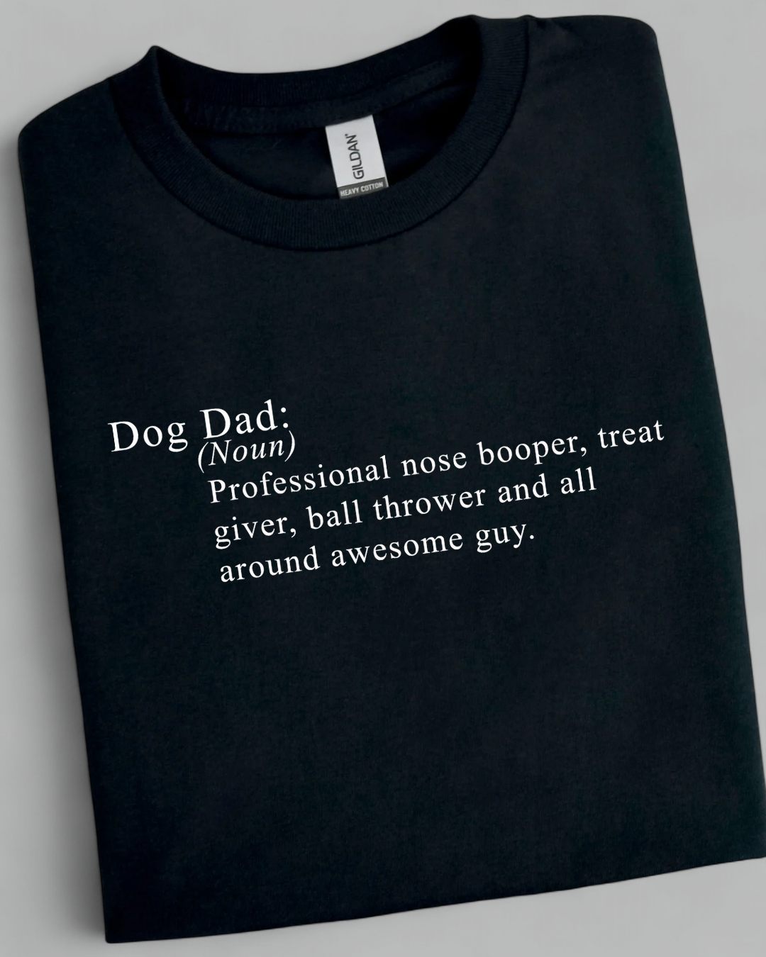 Black Dog Dad Jumper from Peers and Paws collection. 