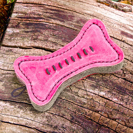 Pink Eco Bone Toy